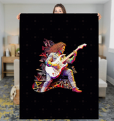 Melodic Music Sherpa Blanket